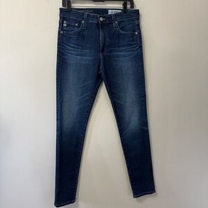 AG Adriano Goldschmied The Farrah Skinny Ankle Jeans In 29